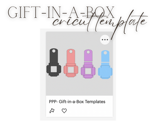 Gift-in-a-Box Cricut Template | Instant Download | DIY Wine Bottle Box Template